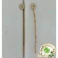 Детские золотые серьги