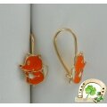 Детские золотые серьги