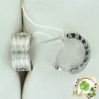 Серебряные серьги 1.5 см Арт-Сильвер БК14896-1500 БК14896-1500 фото