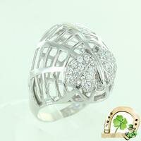 Серебряное кольцо с фианитами Золотые купола 0101088-00775 0101088-00775 фото