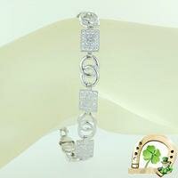 Серебряный браслет с фианитами Золотые купола 8 мм 0700039-00775 0700039-00775 фото