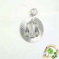 Серебряная подвеска "Весы" 2.2 см (1.7) SOKOLOV 94030888 94030888 фото